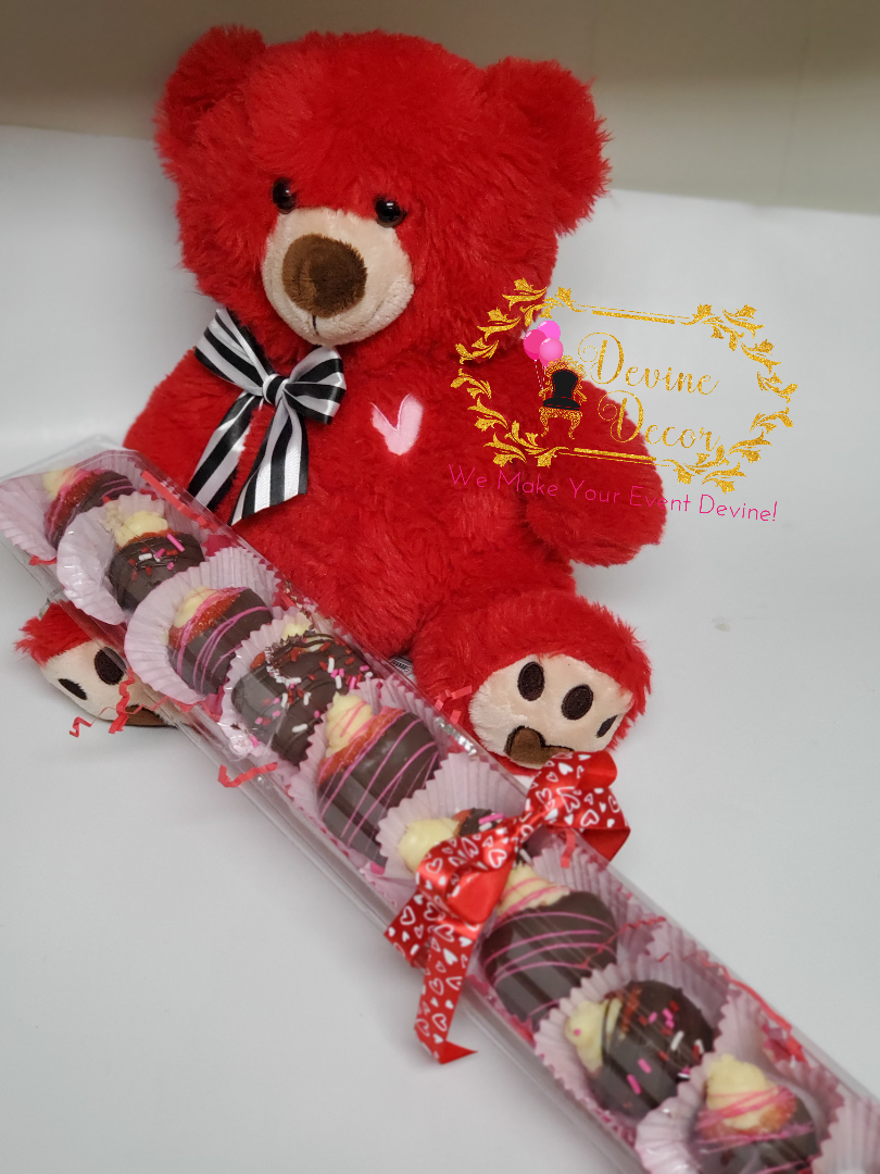 Valentine Strawberries | Devine Decor LLC