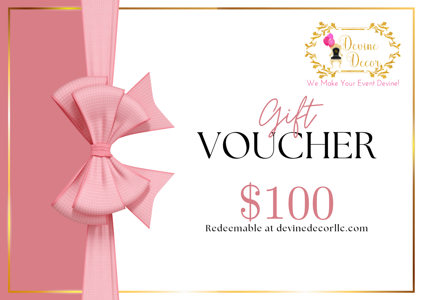 Devine Decor Gift Card | Gift Card