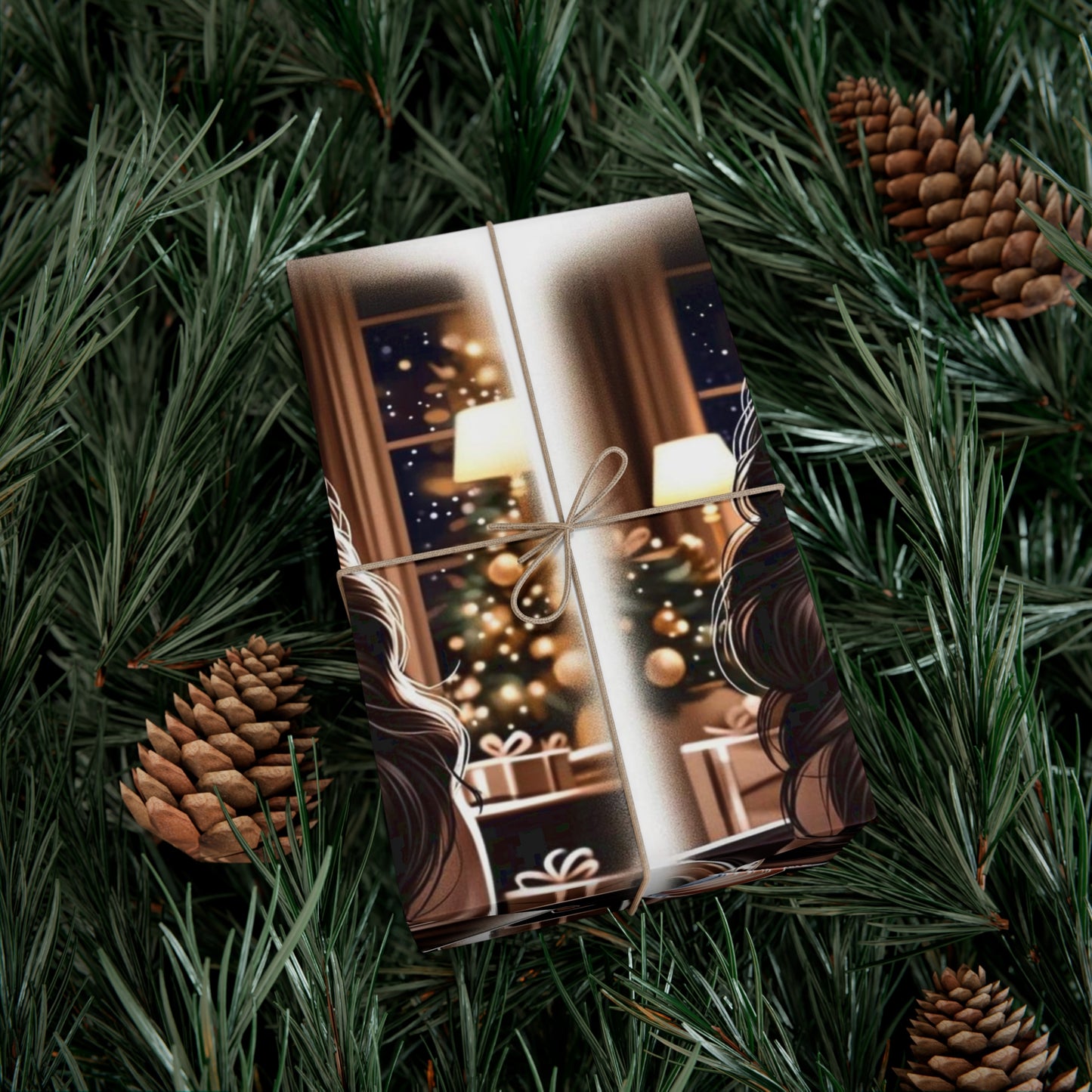 Chestnuts Roasting Gift Wrap Papers