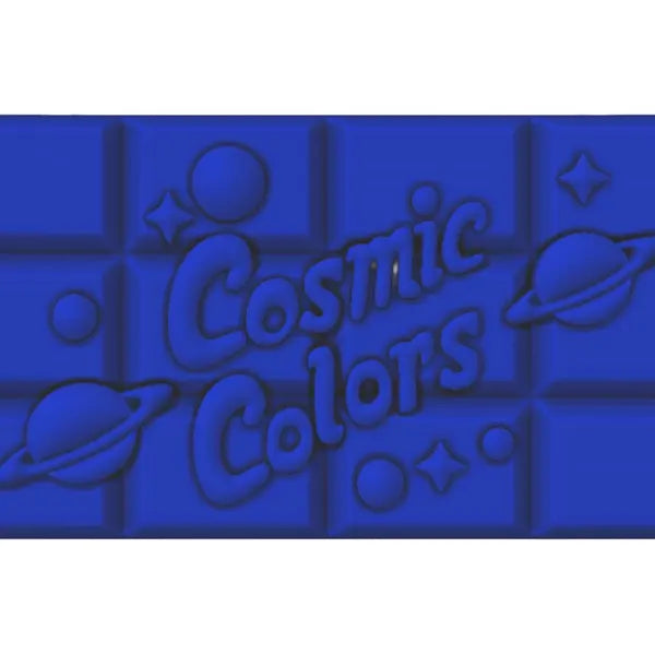 Cosmic Colors Chocolate/Cobalt/Devine Decor LLC