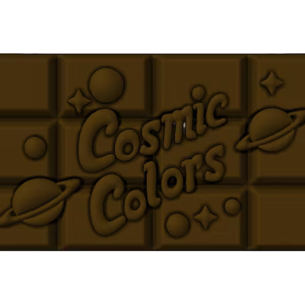 Cosmic Colors Chocolate/ Milk Chocolate/ Devine Decor LLC