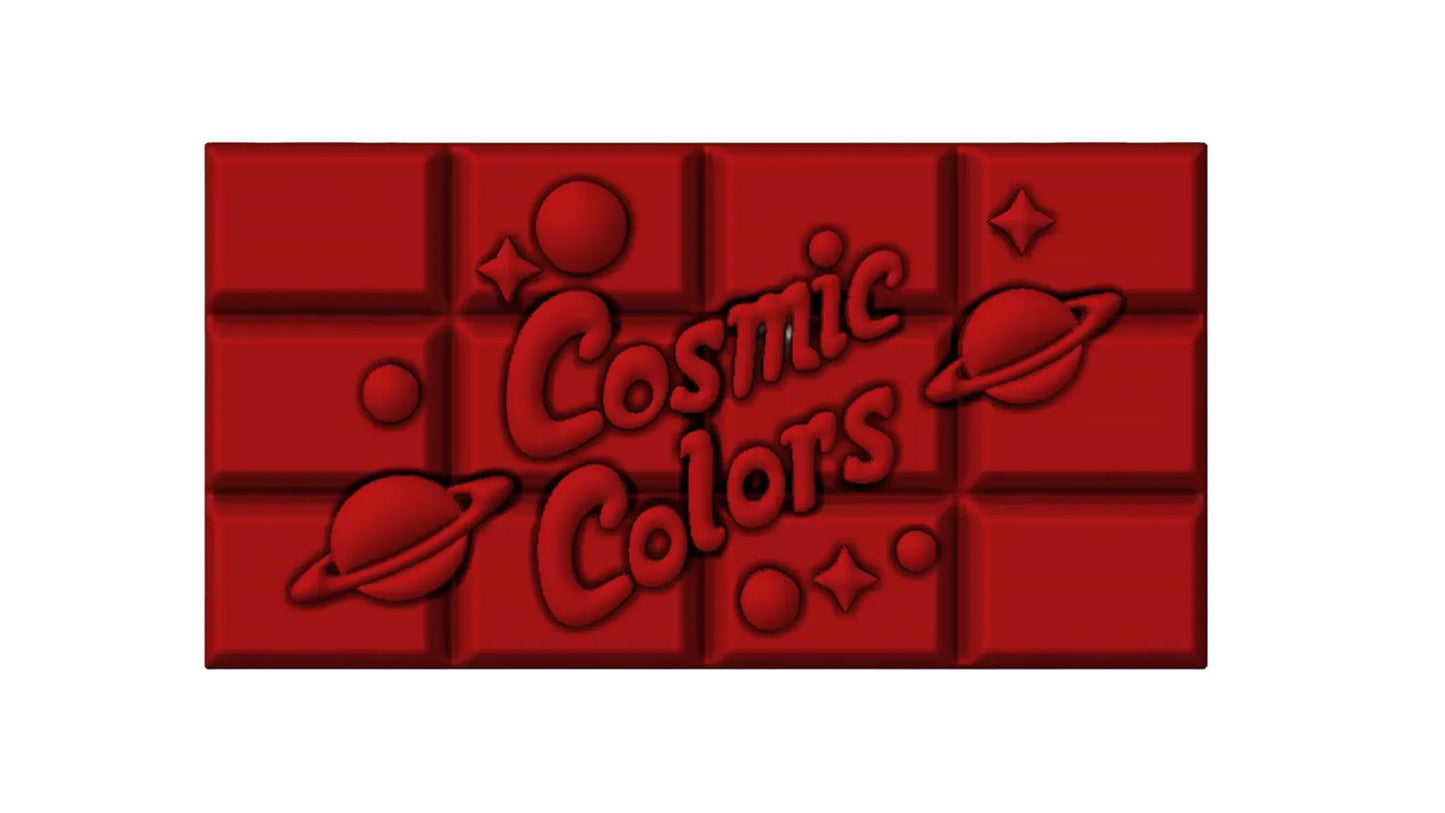Cosmic Colors Chocolate/ Red/ Devine Decor LLC