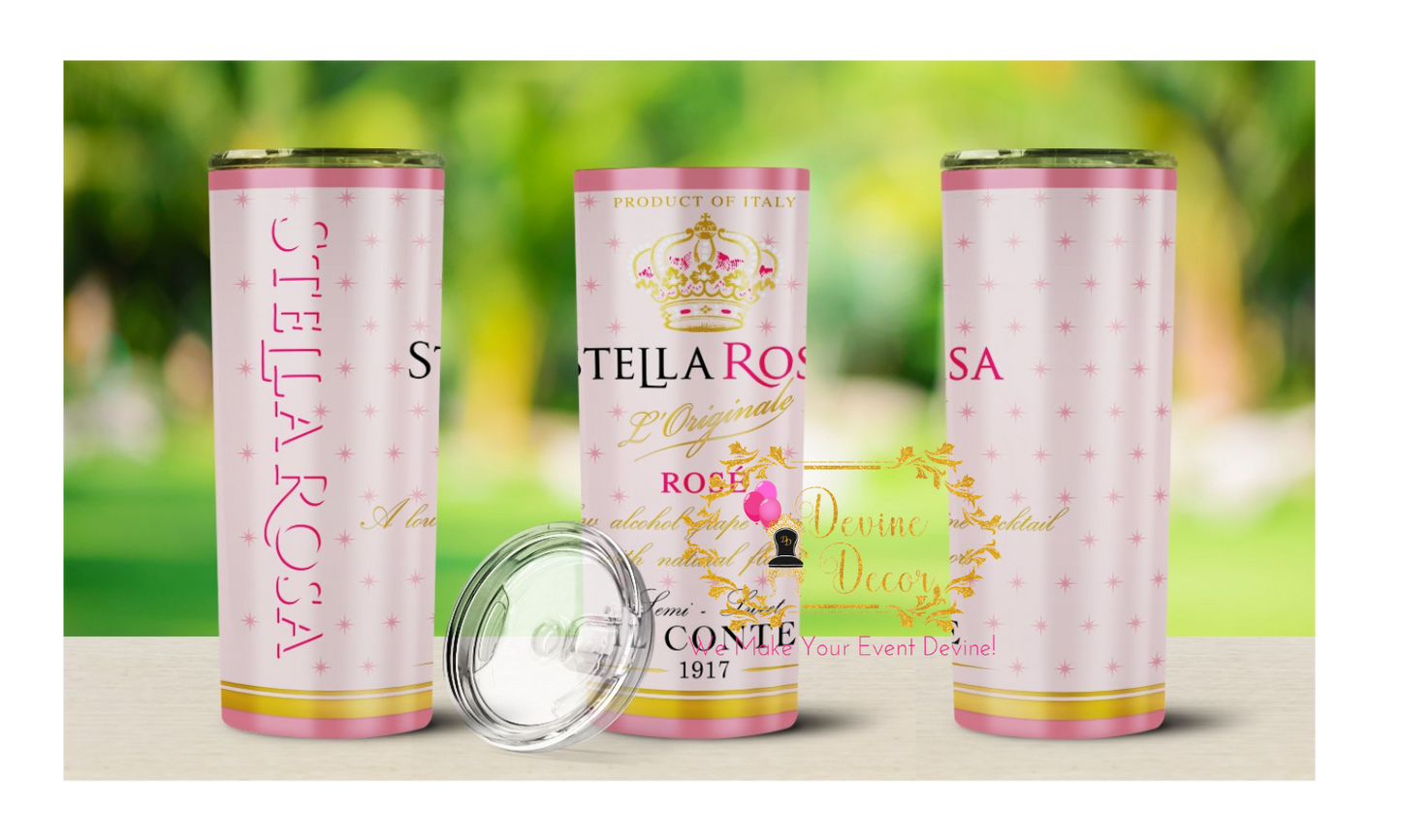 20 oz Wine Inspired Tumbler | Devine Decor