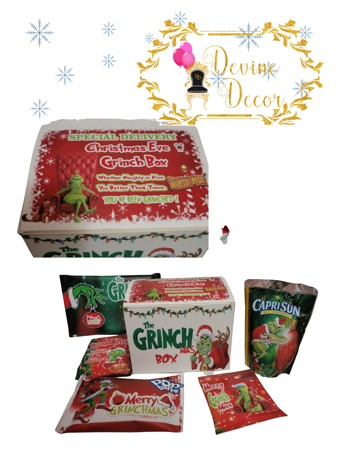 Small Christmas Eve Box | Devine Decor