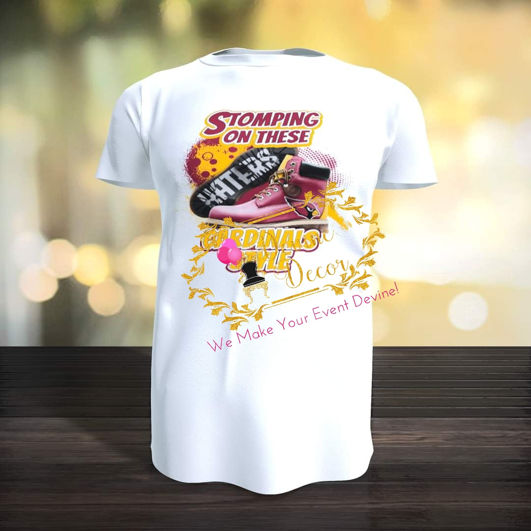 Stomping On These Haters Football Team T-shirt| Devine Decor