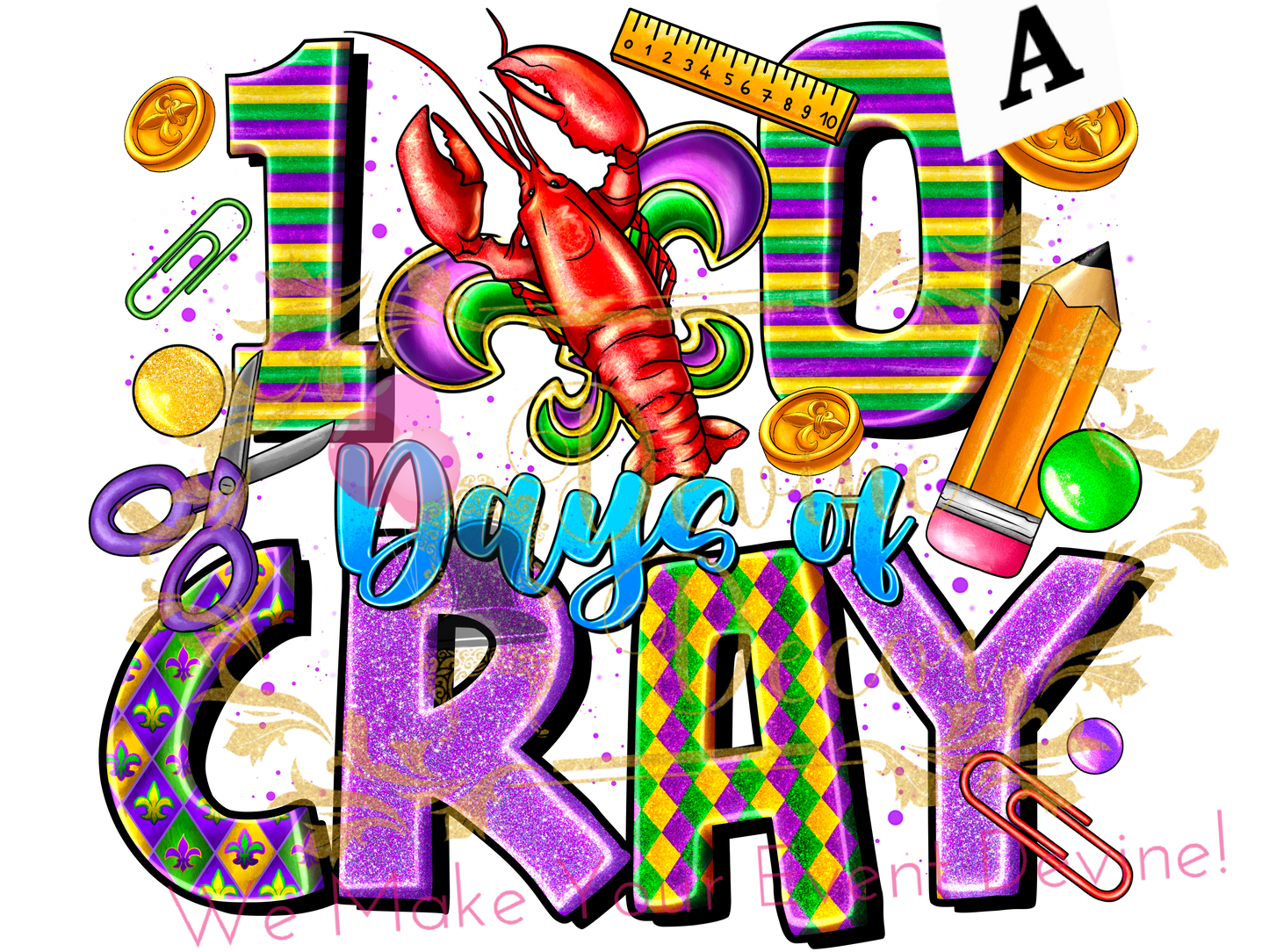 Mardi Gras T-shirt | Devine Decor LLC