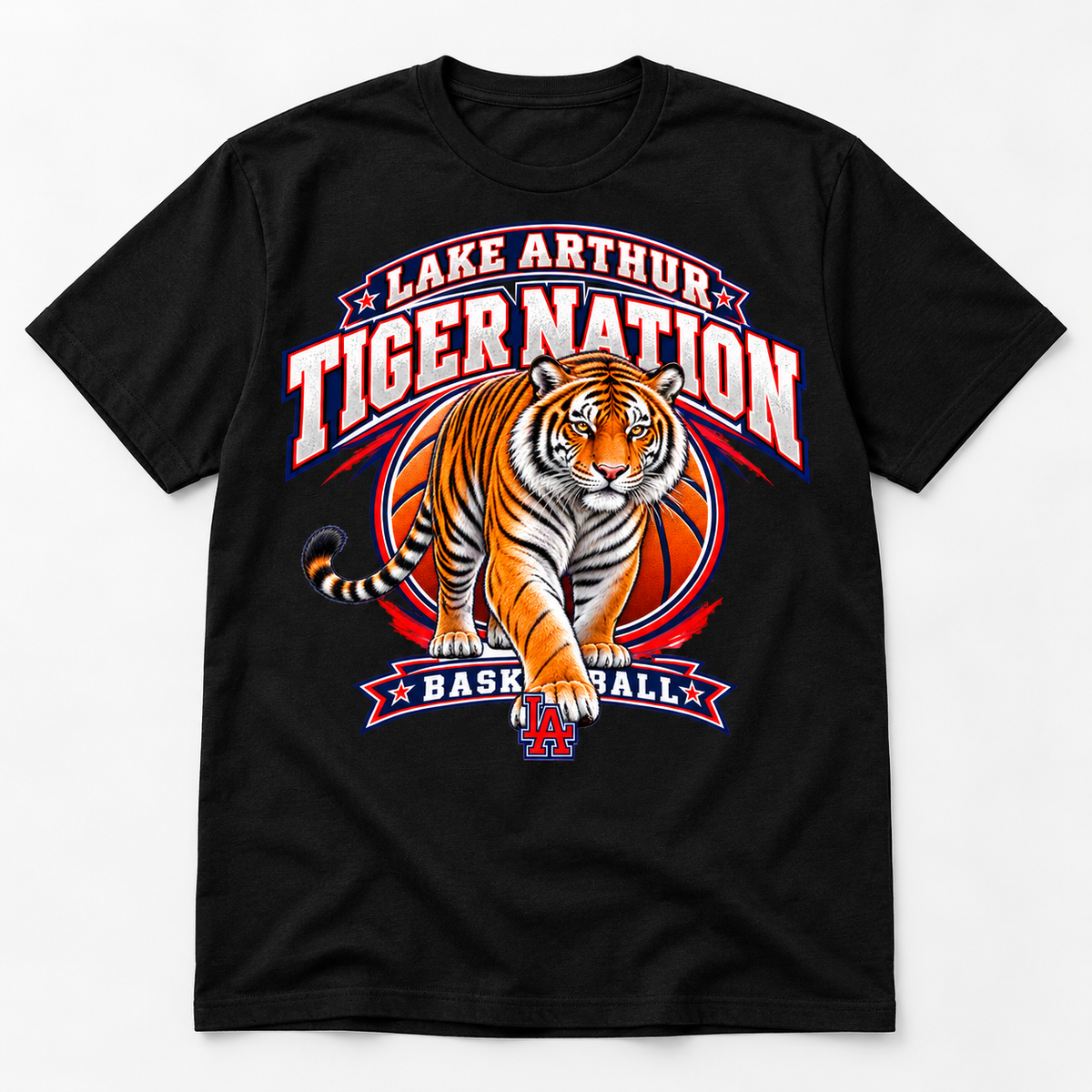 Lake Arthur Tiger Nation Tee| Devine Decor LLC