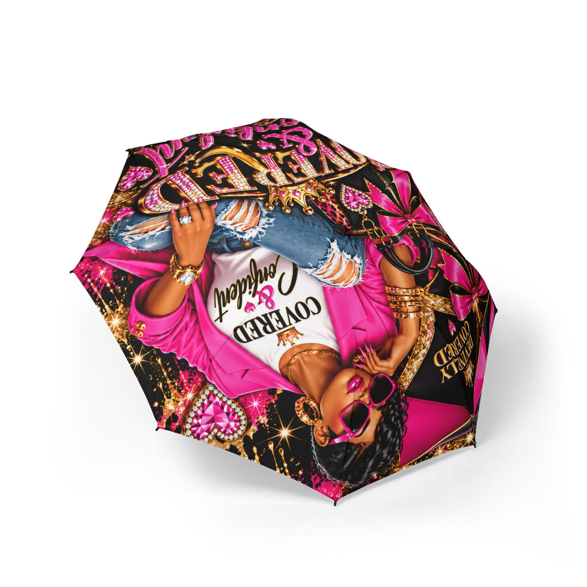 Covered & Confident Foldable Umbrella