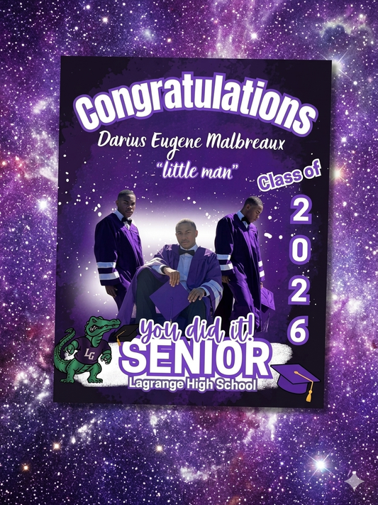 Darius Malbreaux| Class of 2026 Lagrange| Devine Decor