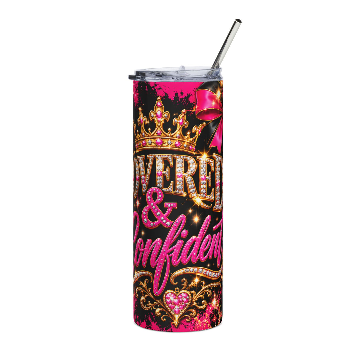 Covered & Confident 20oz Stainless Tumbler