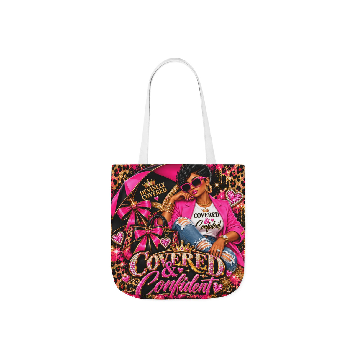 Covered & Confident Canvas Tote
