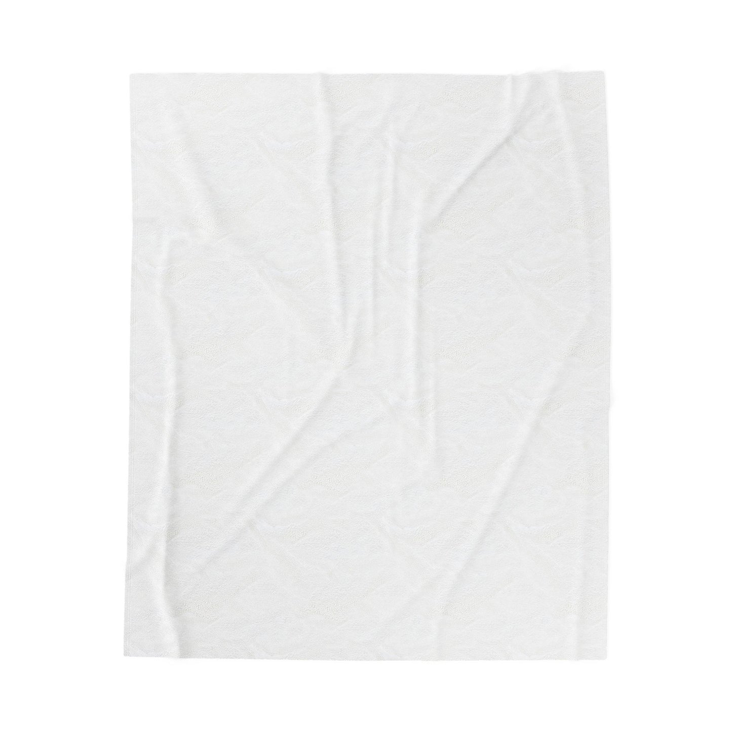 Braid Girl Pray Velveteen Plush Blanket — Inspirational Denim-Style Prayer Design
