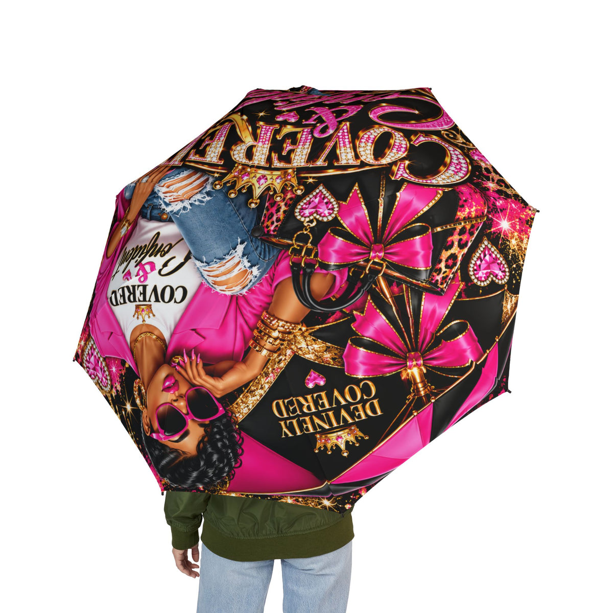 Covered & Confident Foldable Umbrella