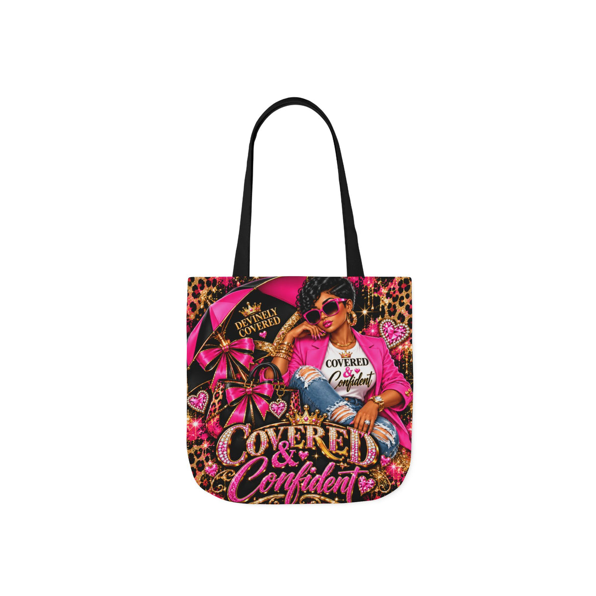 Covered & Confident Canvas Tote
