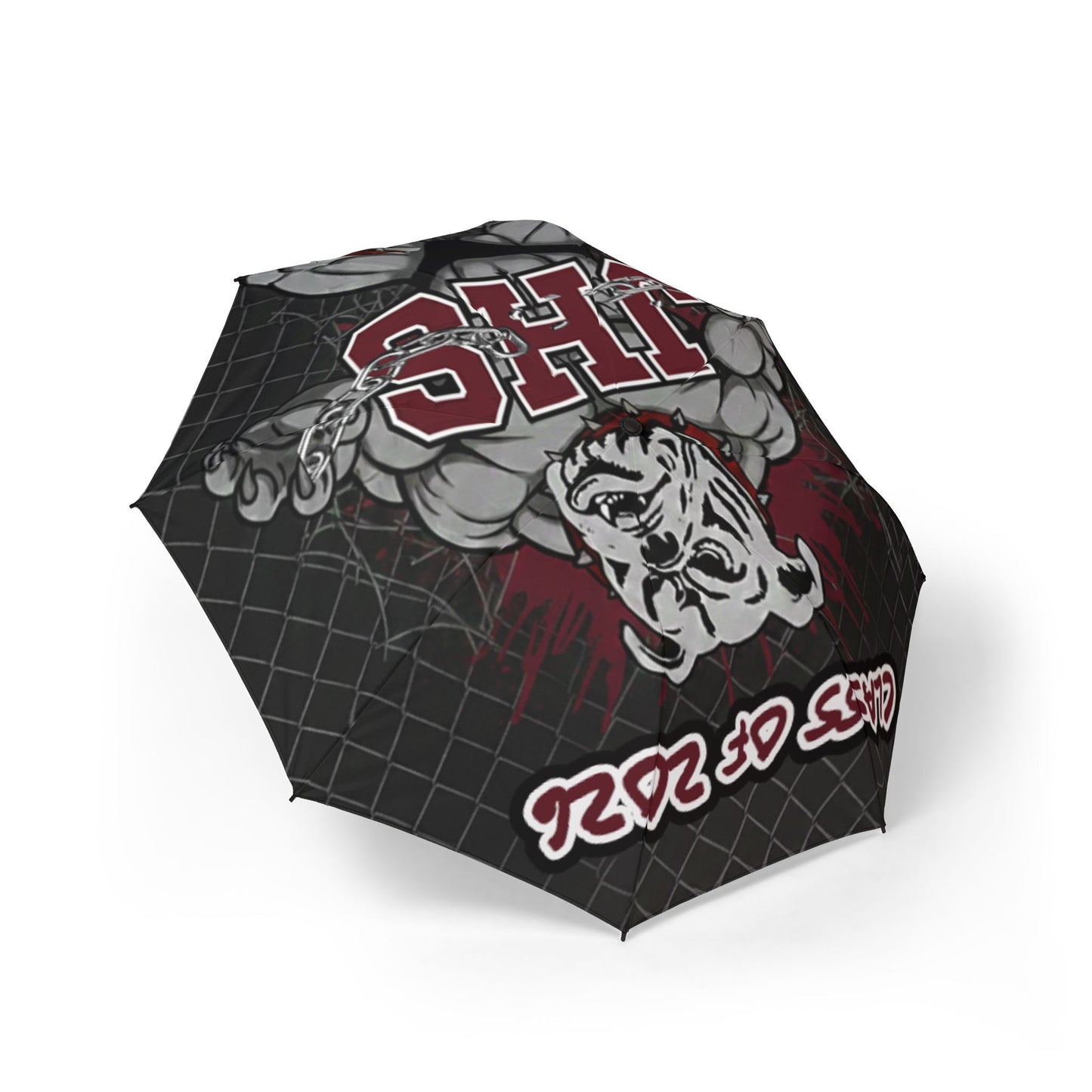 Jennings Bulldog Class of 2026 Umbrella | Devine Decor LLC