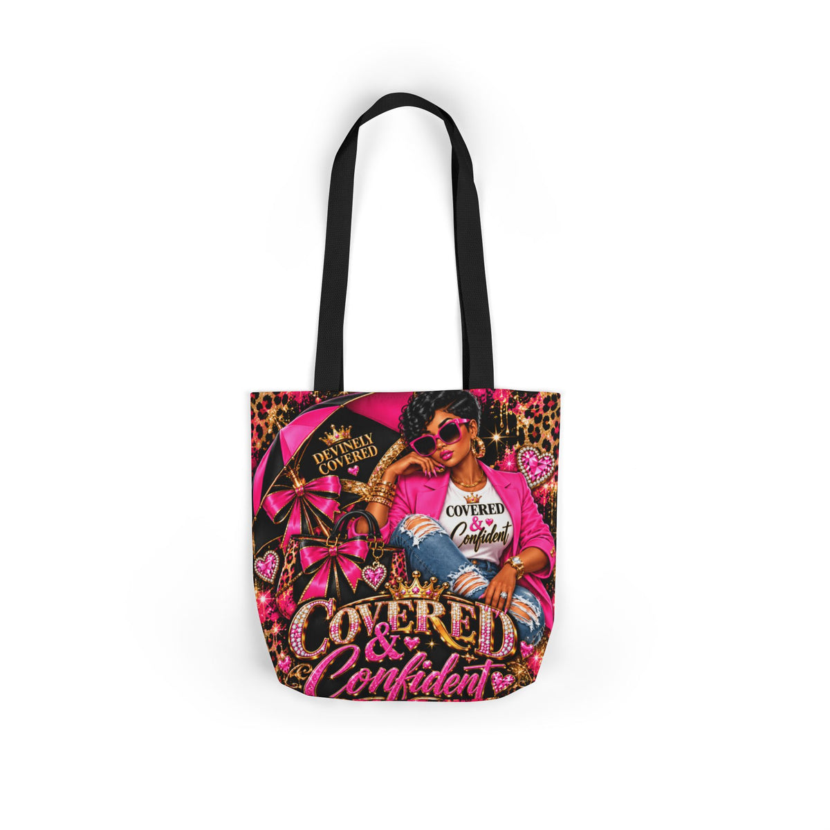 Covered & Confident Canvas Tote