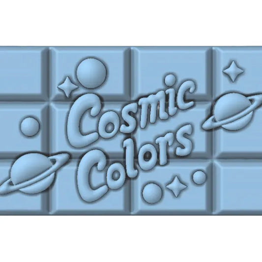 Cosmic Colors Chocolate/Baby Blue/ Devine Decor LLC