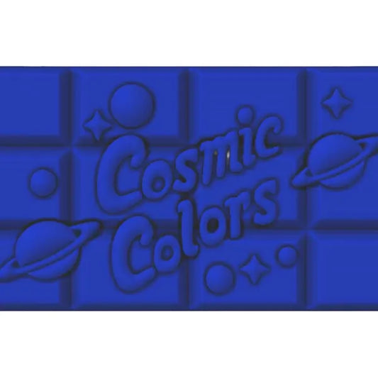 Cosmic Colors Chocolate/Cobalt/Devine Decor LLC