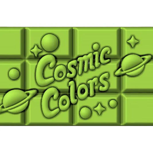 Cosmic Colors Chocolate/ Lime/ Devine Decor LLC