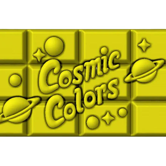 Cosmic Colors Chocolate/Yellow/ Devine Decor LLC