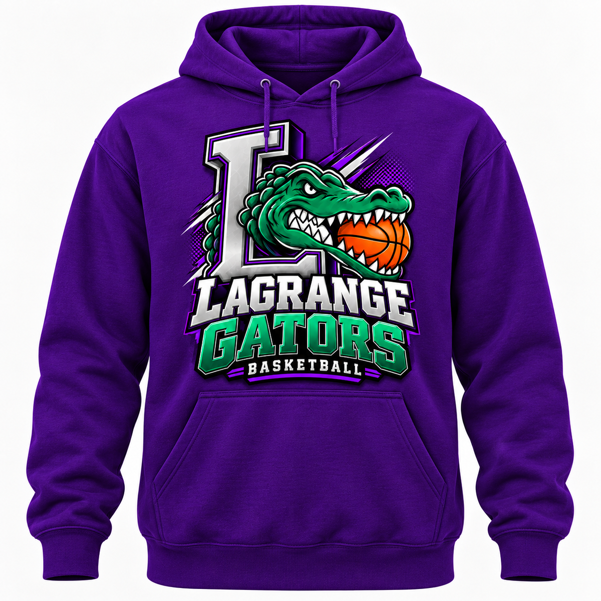 Lagrange Gator Varsity L Hoodie