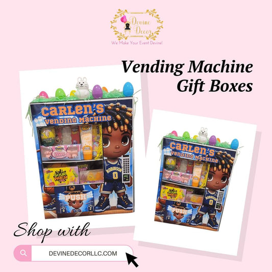 Vending Machine Gift Box | Devine Decor LLC