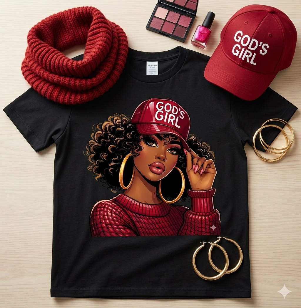 God's Girl Tee| Devine Decor LLC