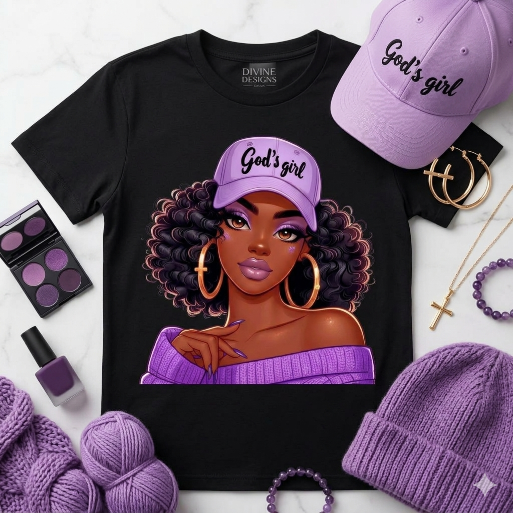 God's Girl Tee| Devine Decor LLC