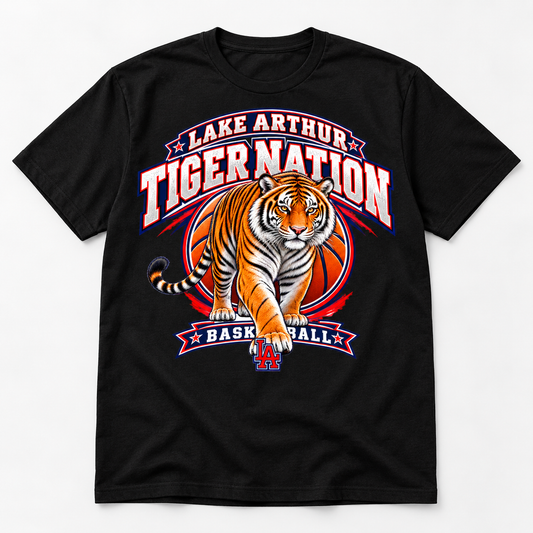 Lake Arthur Tiger Nation Tee| Devine Decor LLC