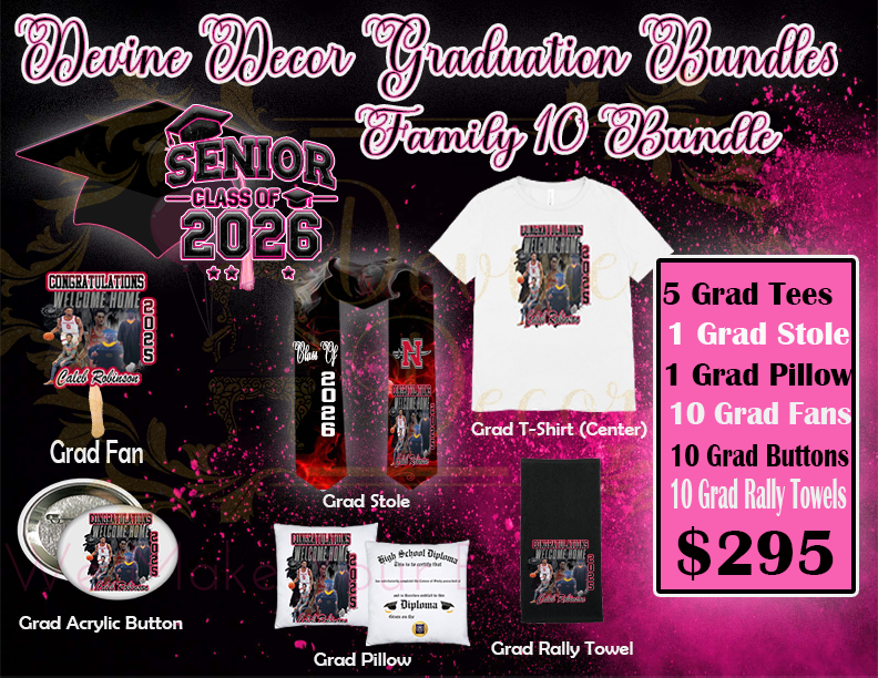 Graduation Bundle Deal|Devine Decor